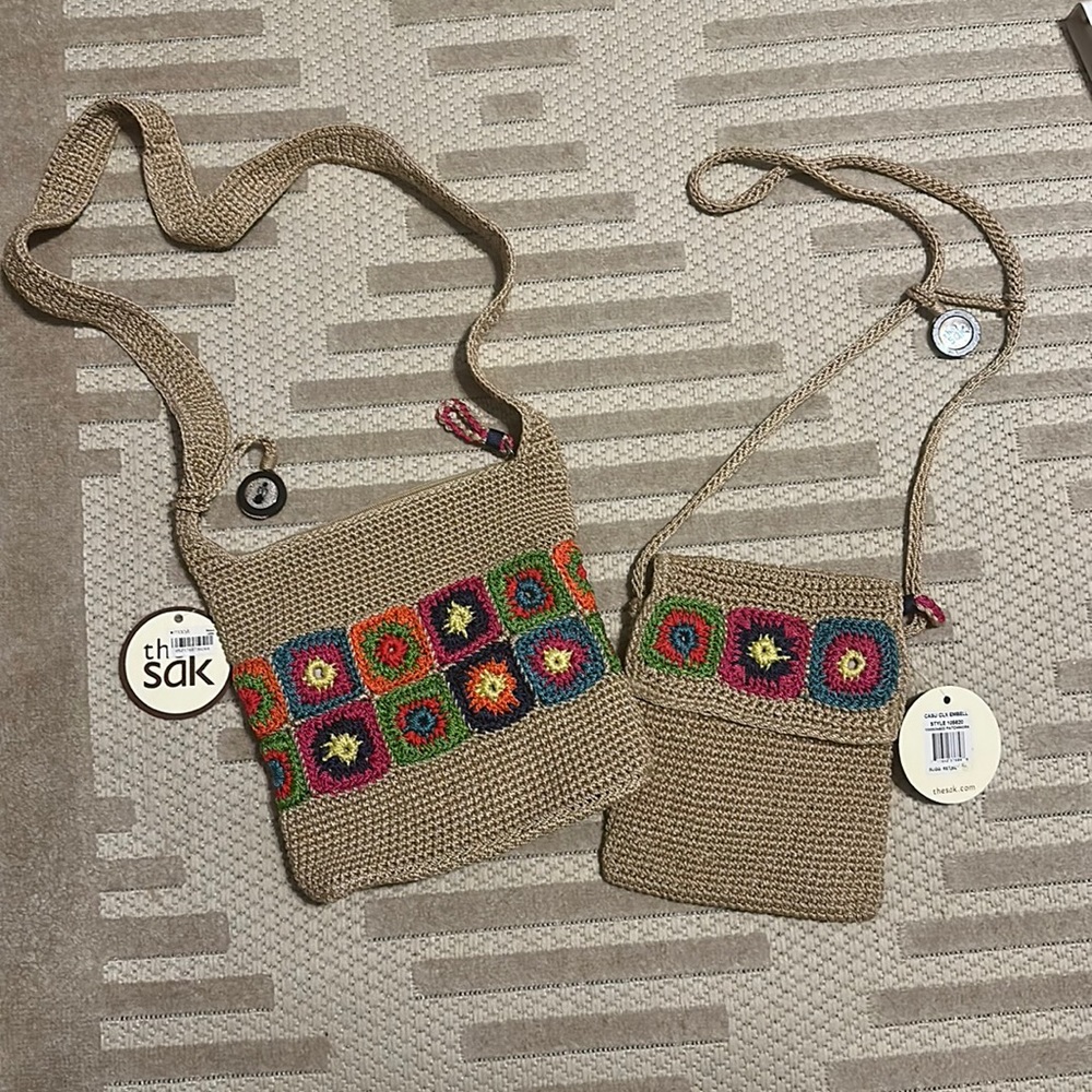 BoHo crocheted bags